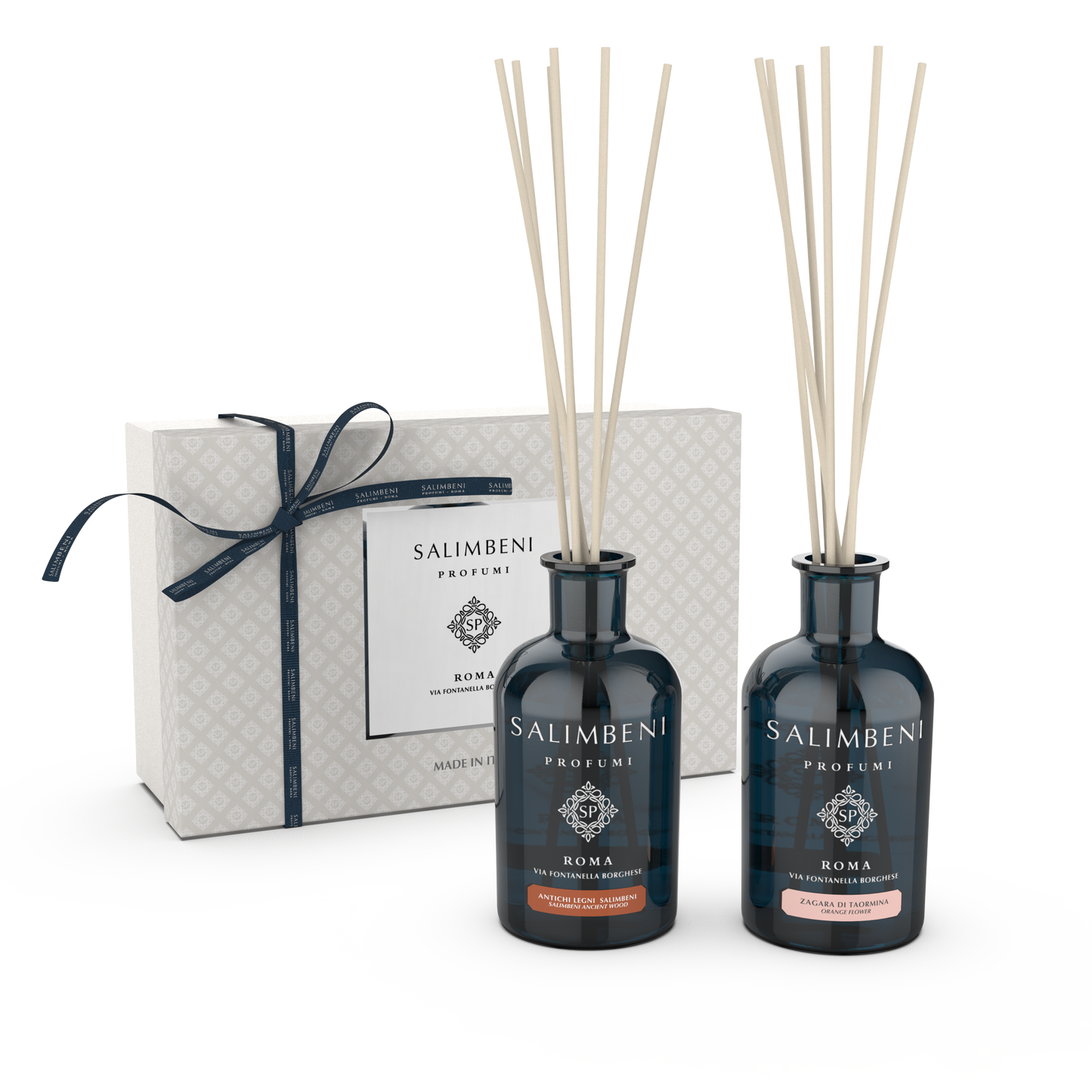 Premium Maxi Cadeaupakket (250 ml Antiek Hout + 250 ml Taormina Oranjebloesem + Cadeauverpakking)