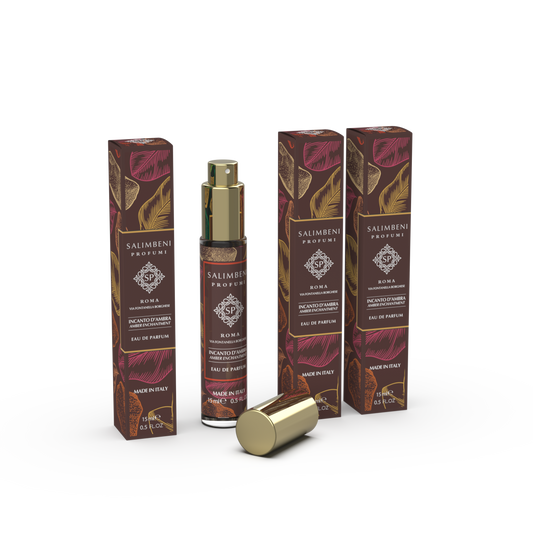 Kit de voyage 45 ml : 3 Eaux de Parfum au Format de Voyage - Magie d'Ambre