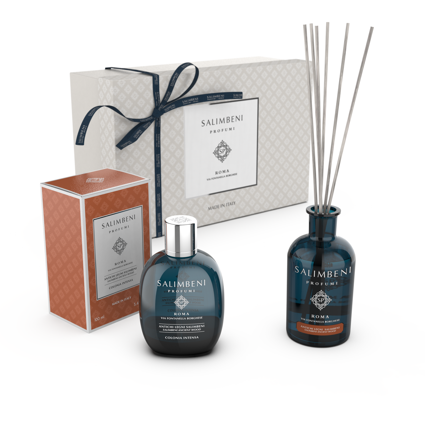 Coffret Cadeau DE VOTRE CHOIX (Eau de Cologne Intense 100 ml + Diffuseur de 100 ml)
