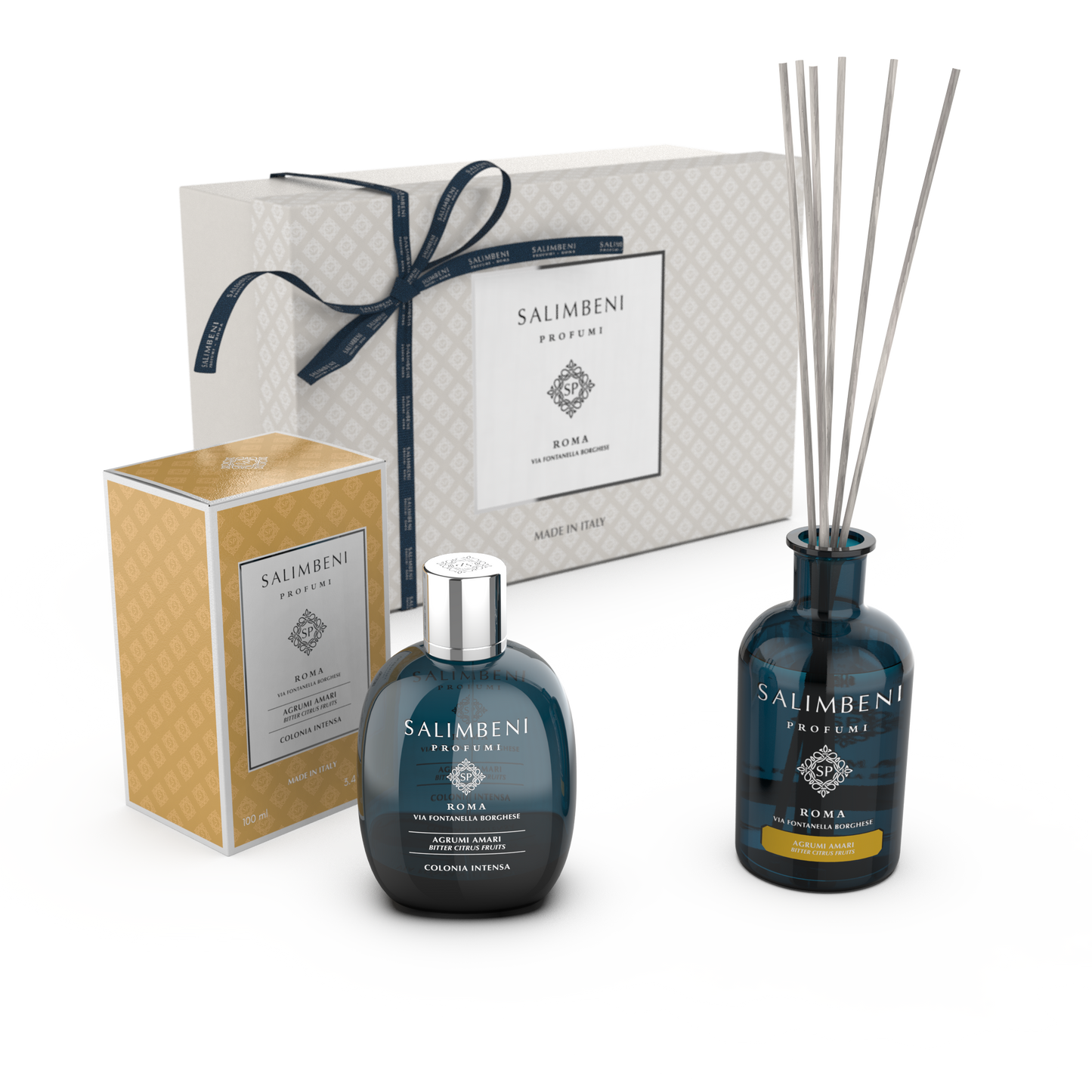 Coffret Cadeau DE VOTRE CHOIX (Eau de Cologne Intense 100 ml + Diffuseur de 100 ml)