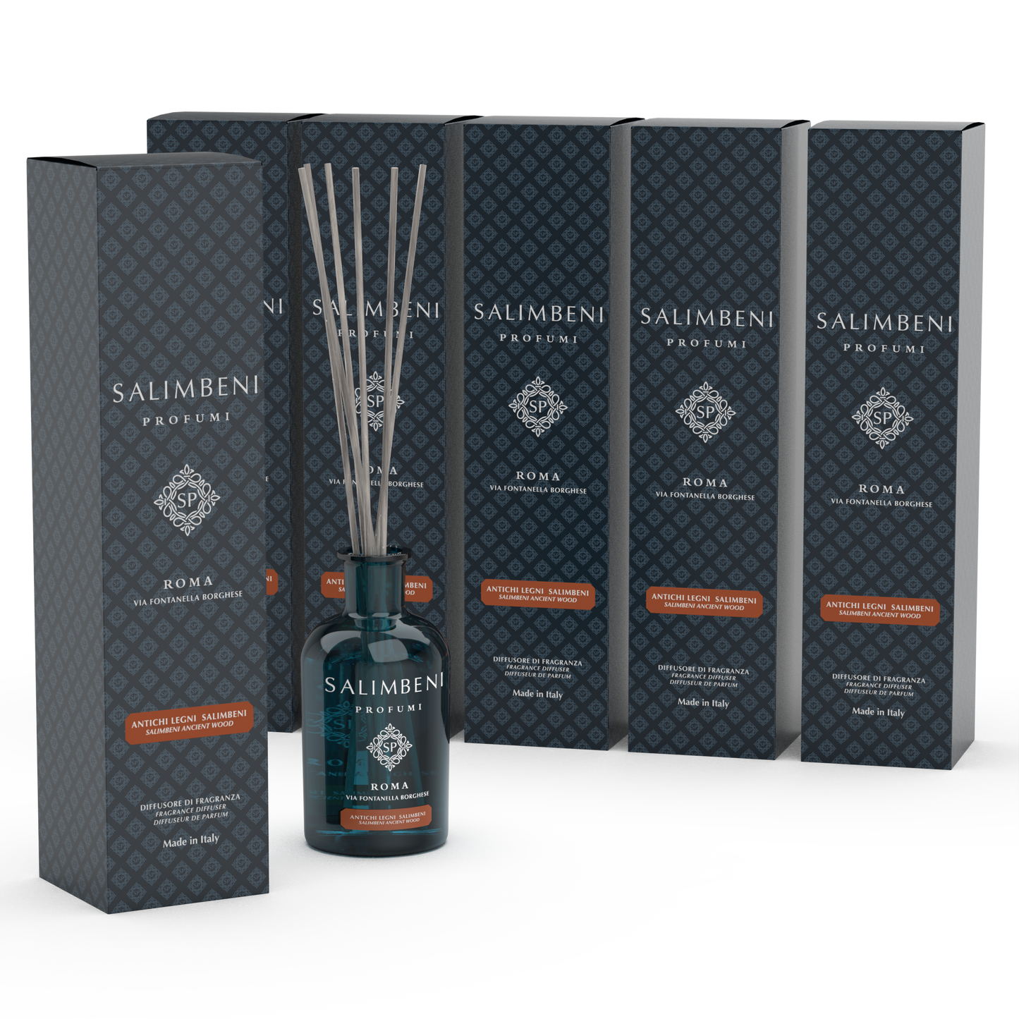 6 Diffuseurs à Bâtonnets de 250 ml (FRAGRANCE DE VOTRE CHOIX)