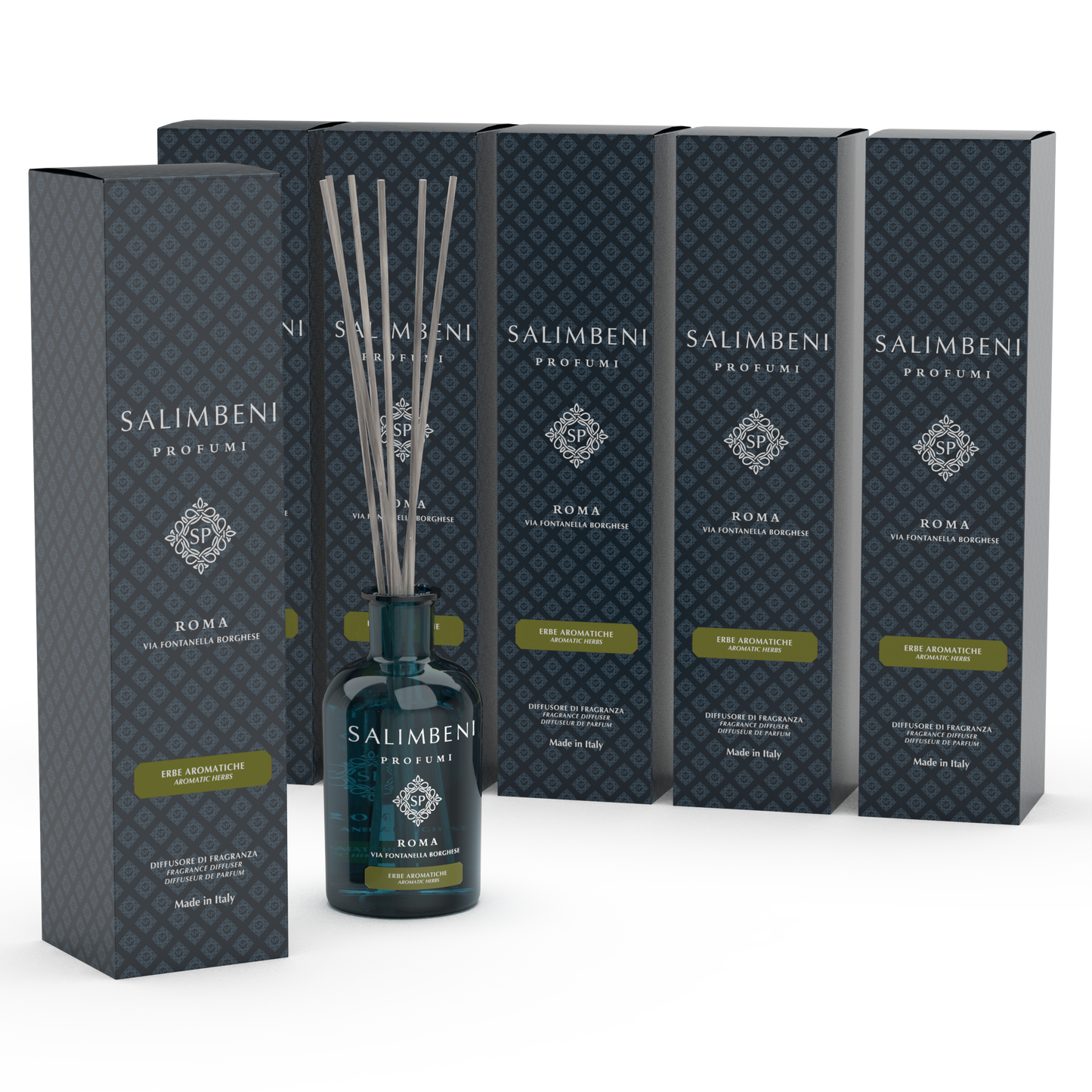 6 Diffuseurs à Bâtonnets de 250 ml (FRAGRANCE DE VOTRE CHOIX)