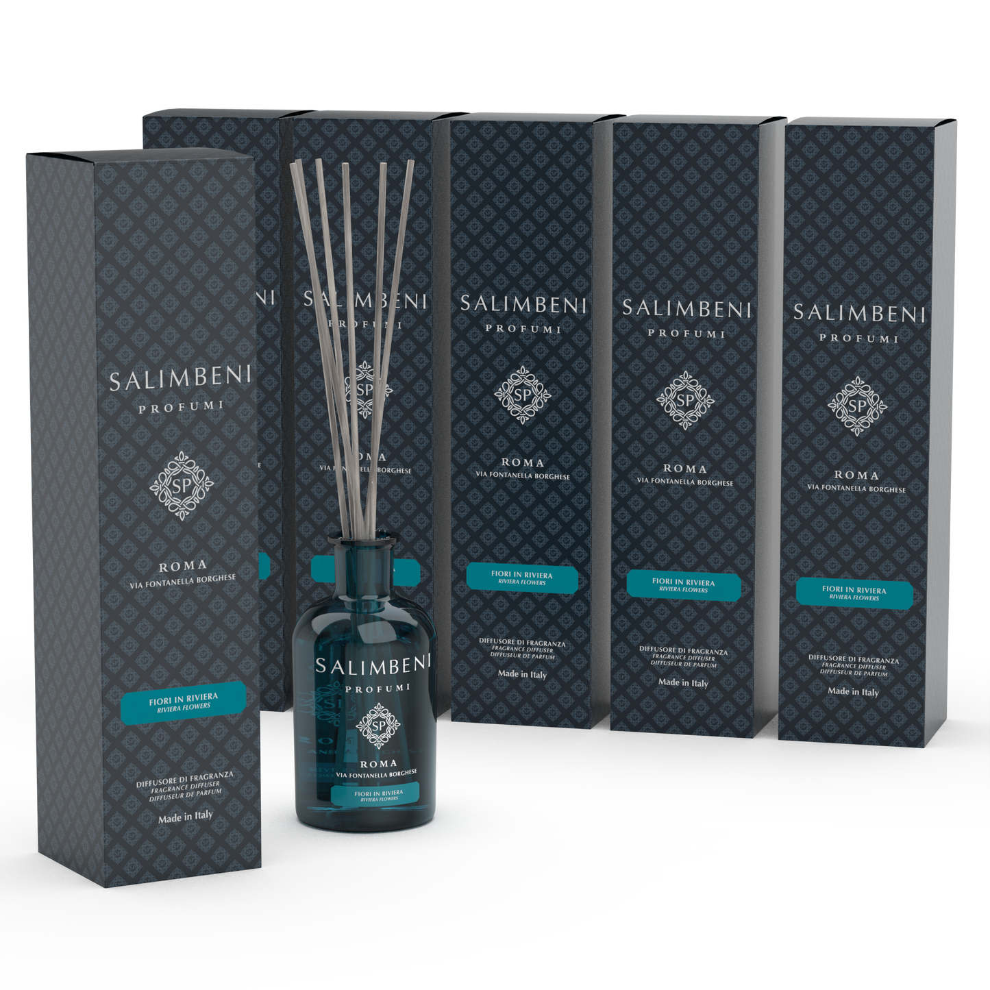 6 Diffuseurs à Bâtonnets de 250 ml (FRAGRANCE DE VOTRE CHOIX)