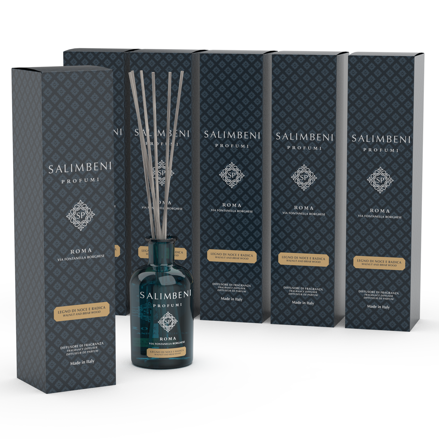 6 Diffuseurs à Bâtonnets de 250 ml (FRAGRANCE DE VOTRE CHOIX)