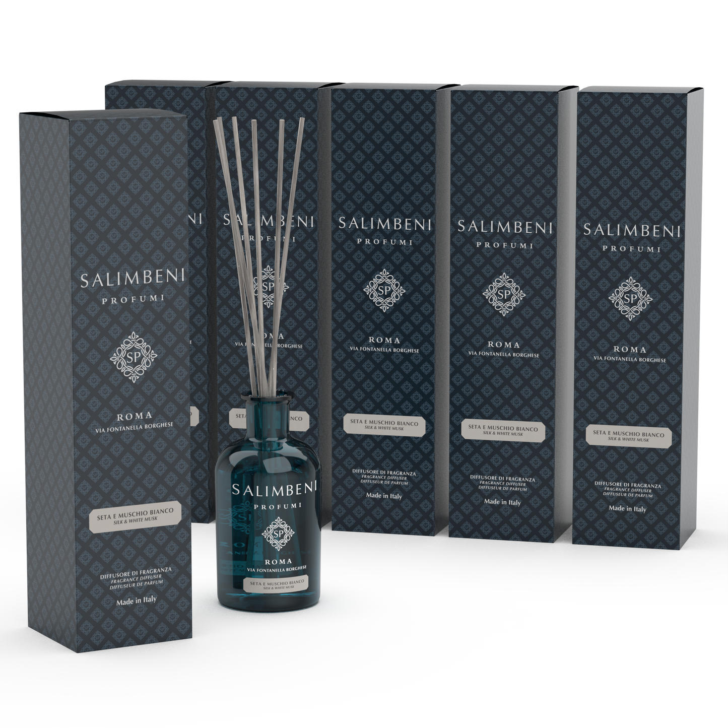 6 Diffuseurs à Bâtonnets de 250 ml (FRAGRANCE DE VOTRE CHOIX)