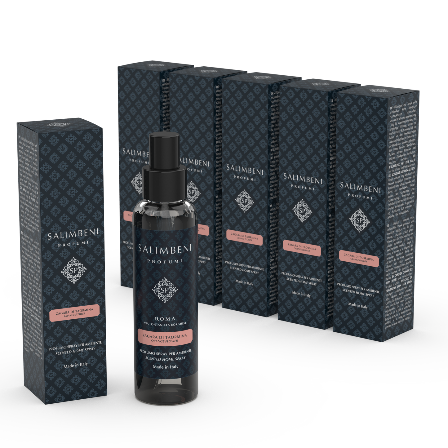 6 Vaporisateurs d'Intérieur 150 ml (FRAGRANCE DE VOTRE CHOIX)