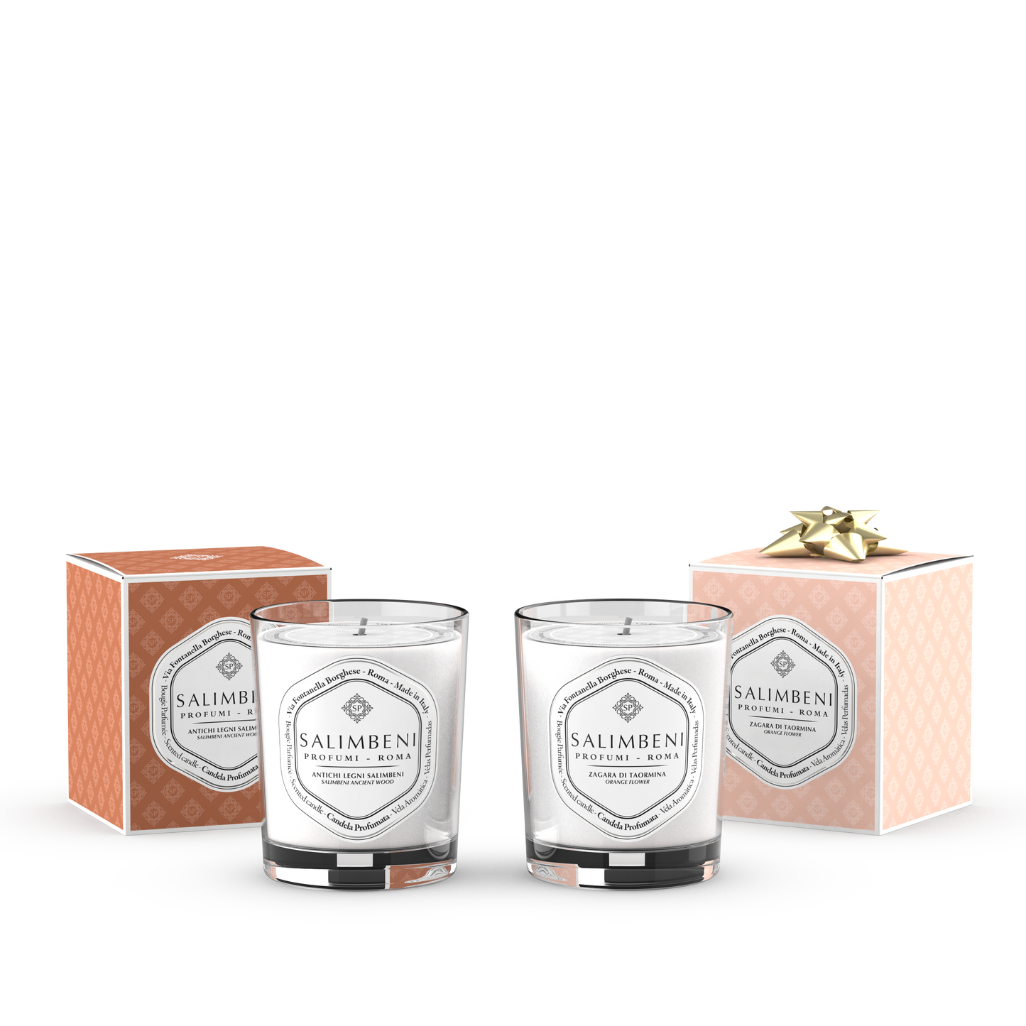 Bougie Parfumée Bois Anciens Salimbeni + Bougie Parfumée Oranger de Taormine en ESSAI GRATUIT