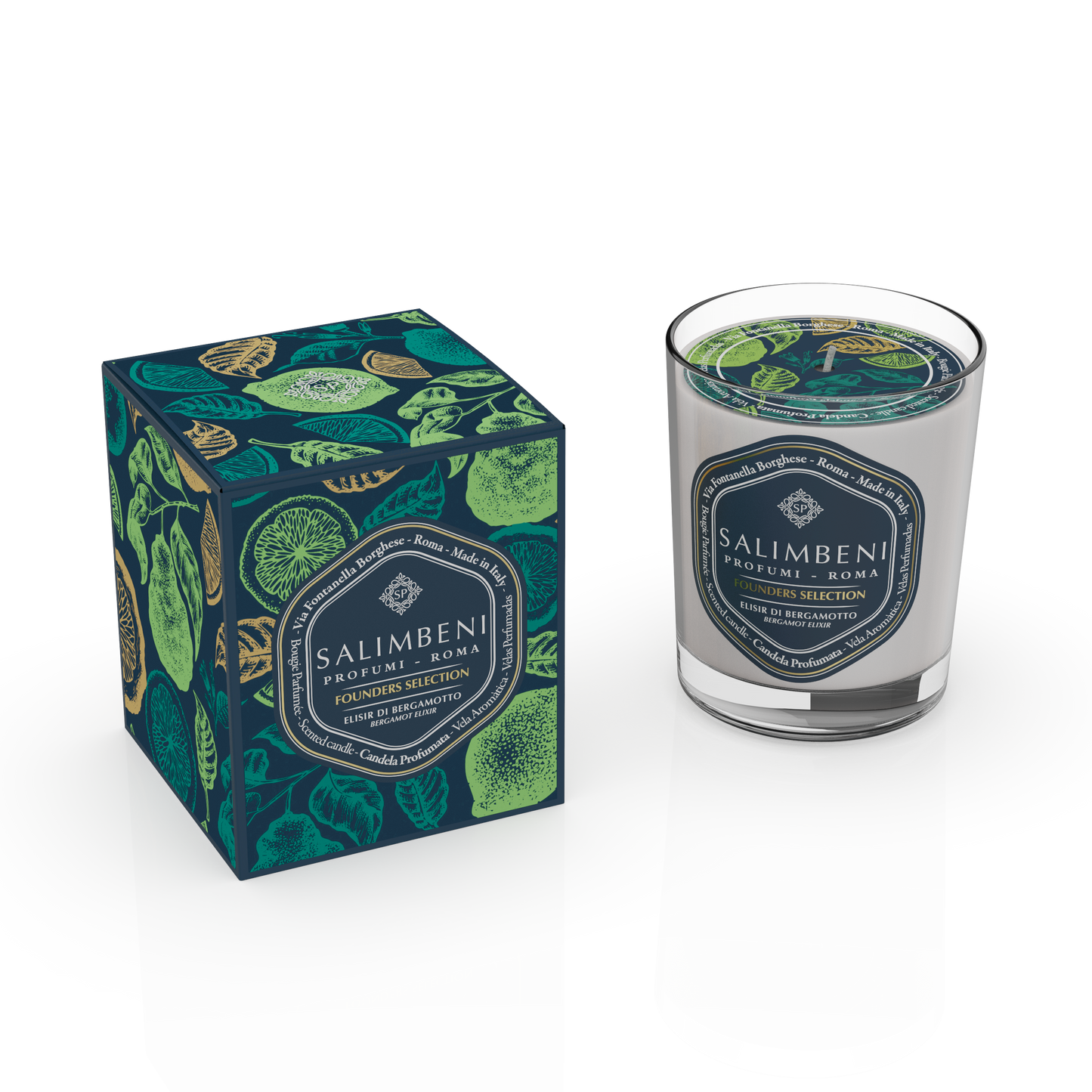 Élixir de Bergamote – Bougie Parfumée