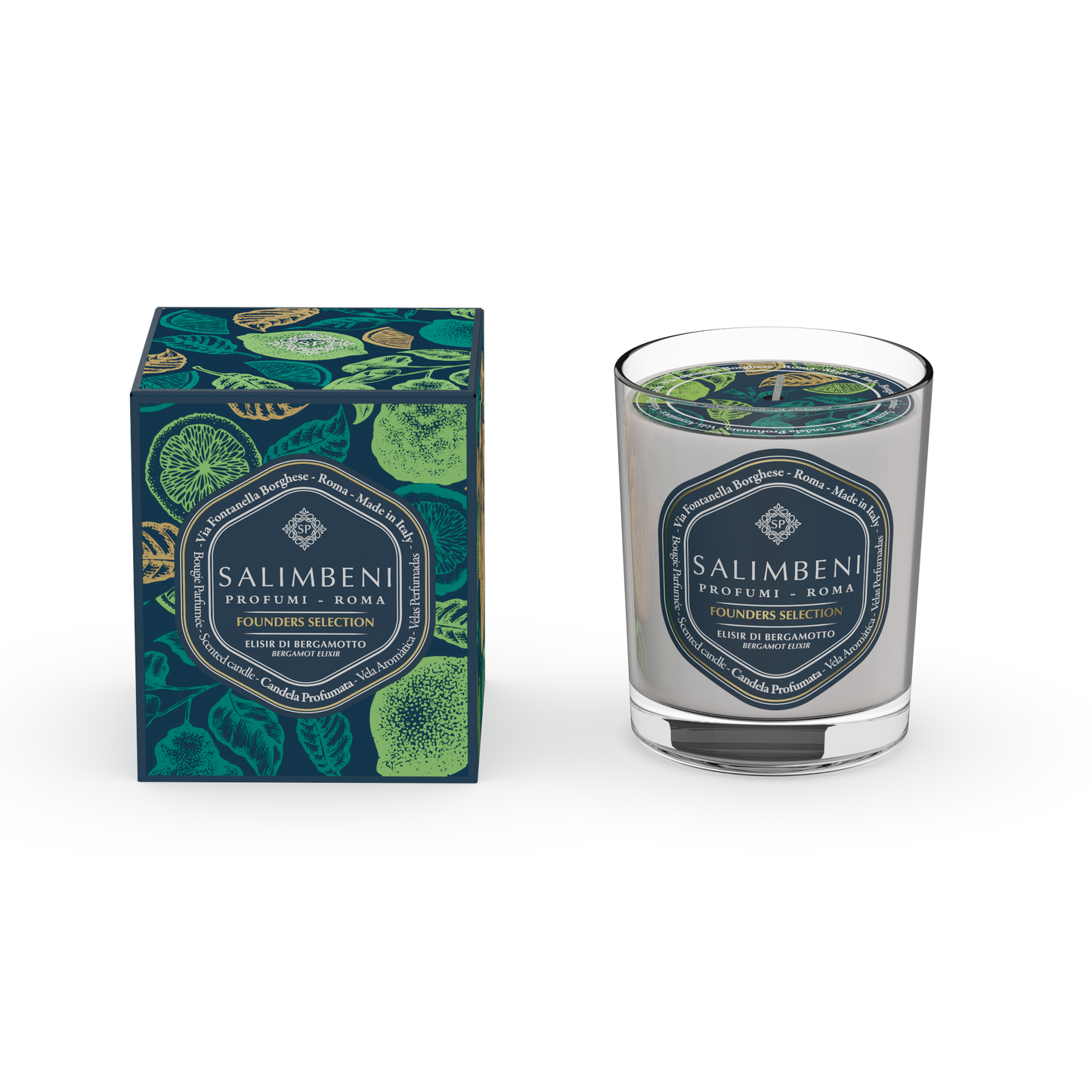 Élixir de Bergamote – Bougie Parfumée