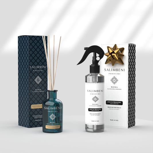 Bois de Noyer et Bruyère 100 ml + Parfum Textile en Spray - Le Lin au Printemps