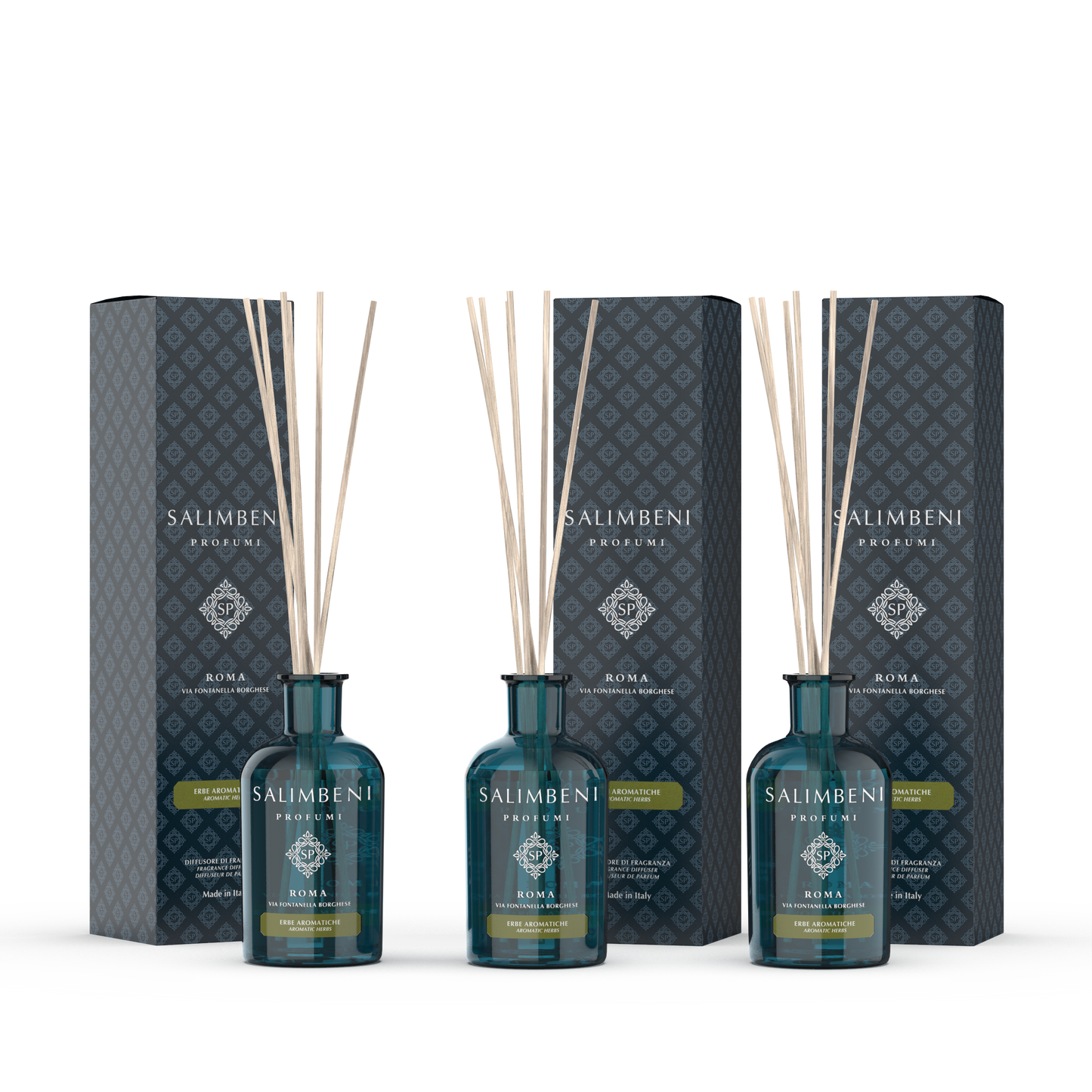 3 Diffuseurs à Bâtonnets de 100 ml (FRAGRANCE DE VOTRE CHOIX)