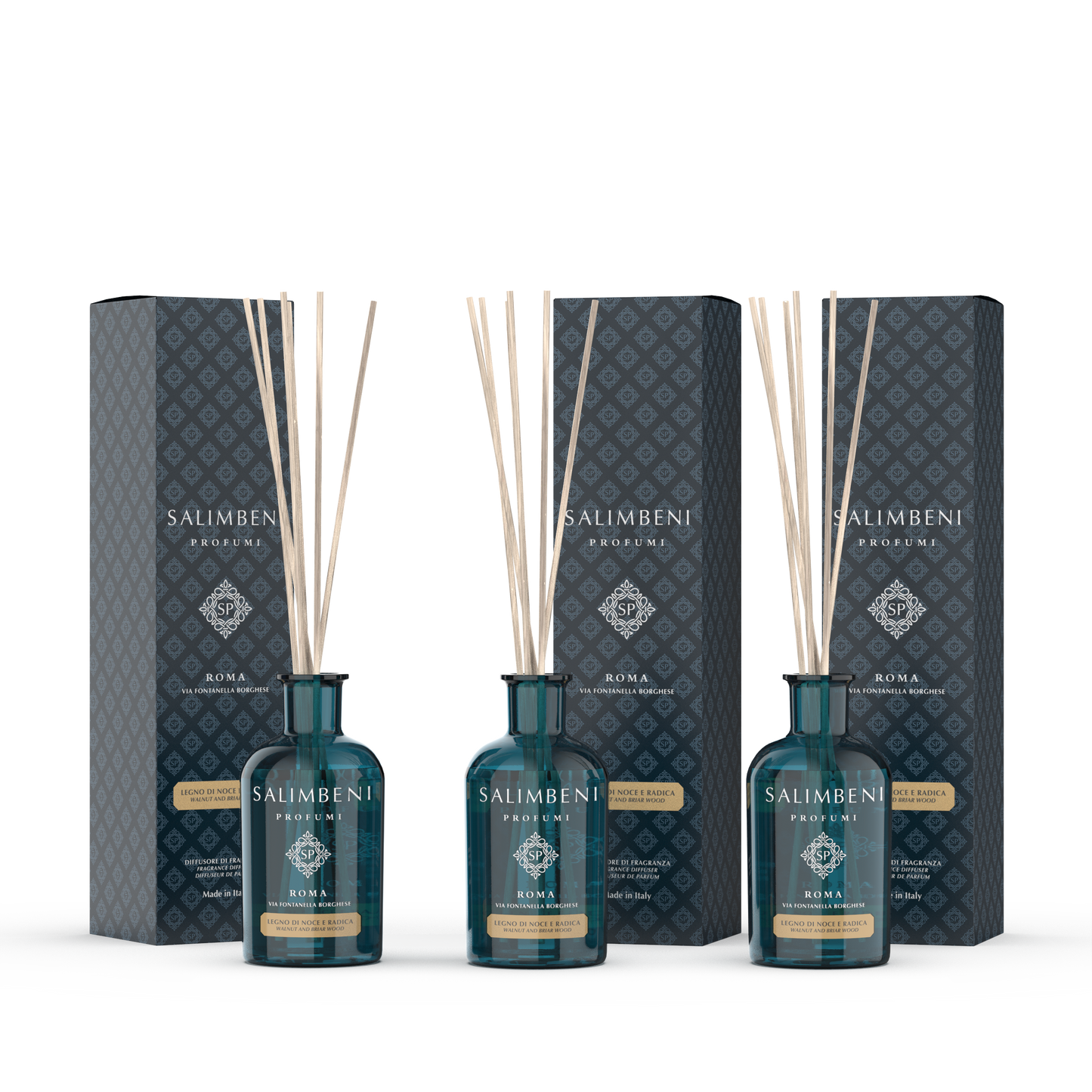 3 Diffuseurs à Bâtonnets de 100 ml (FRAGRANCE DE VOTRE CHOIX)
