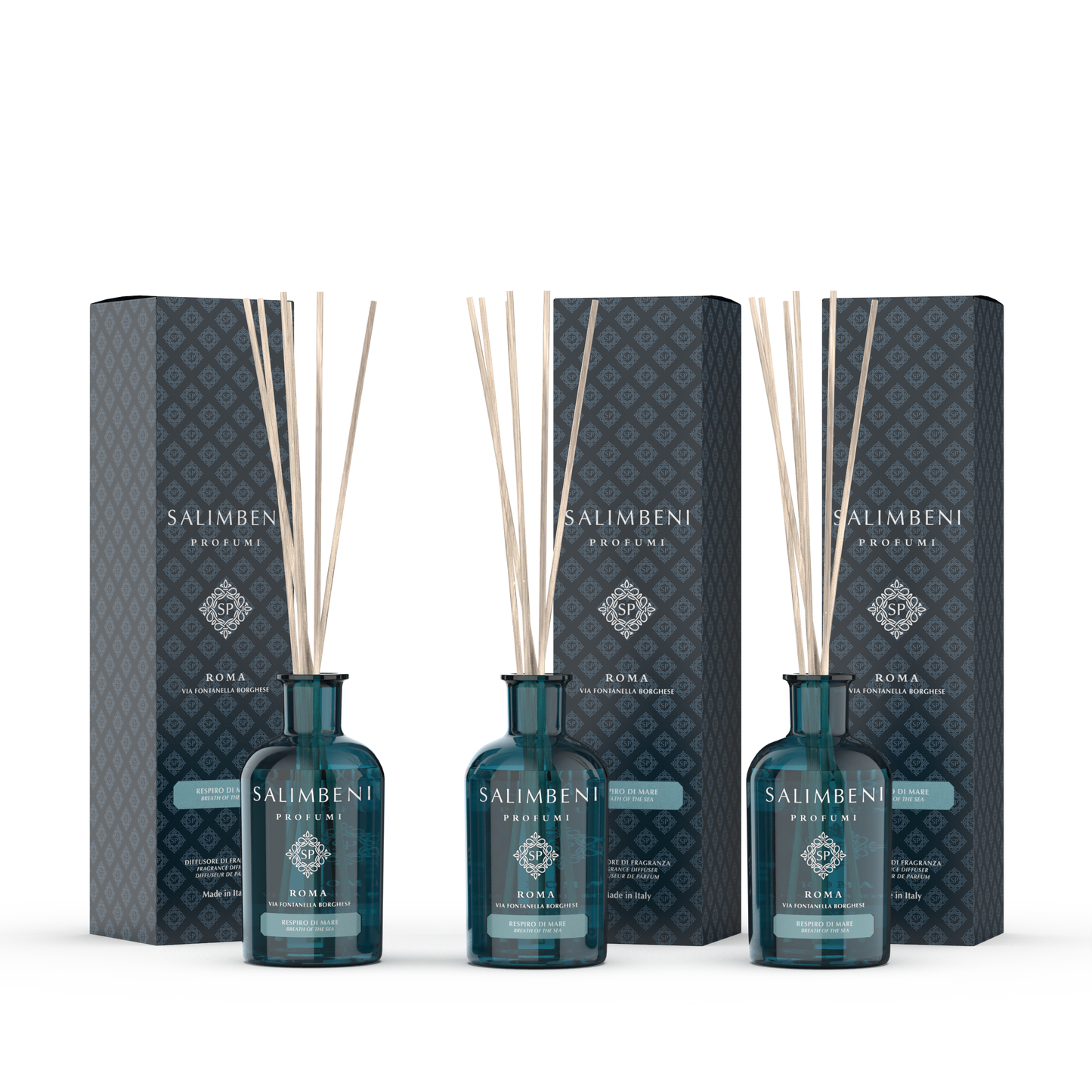 3 Diffuseurs à Bâtonnets de 100 ml (FRAGRANCE DE VOTRE CHOIX)