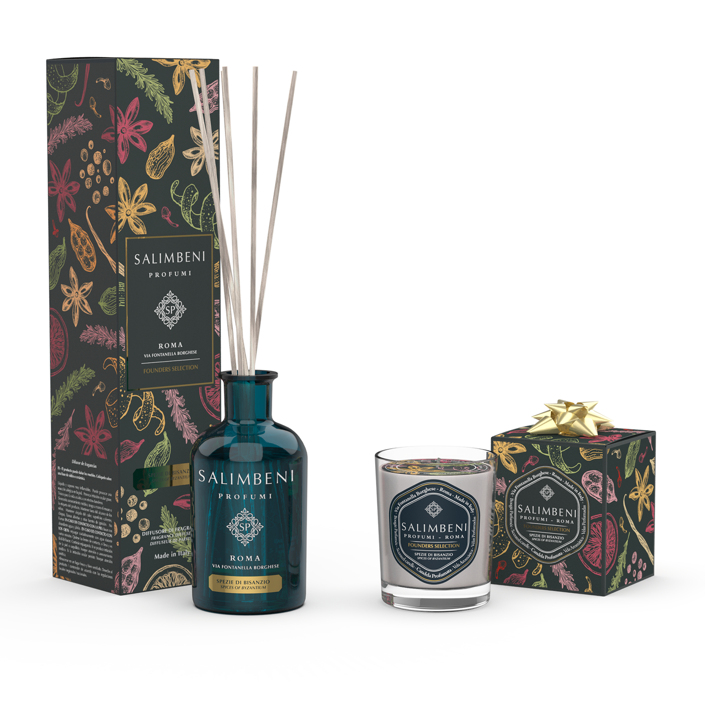 Épices Byzantines 250 ml + Bougie Parfumée Épices Byzantines en ESSAI GRATUIT