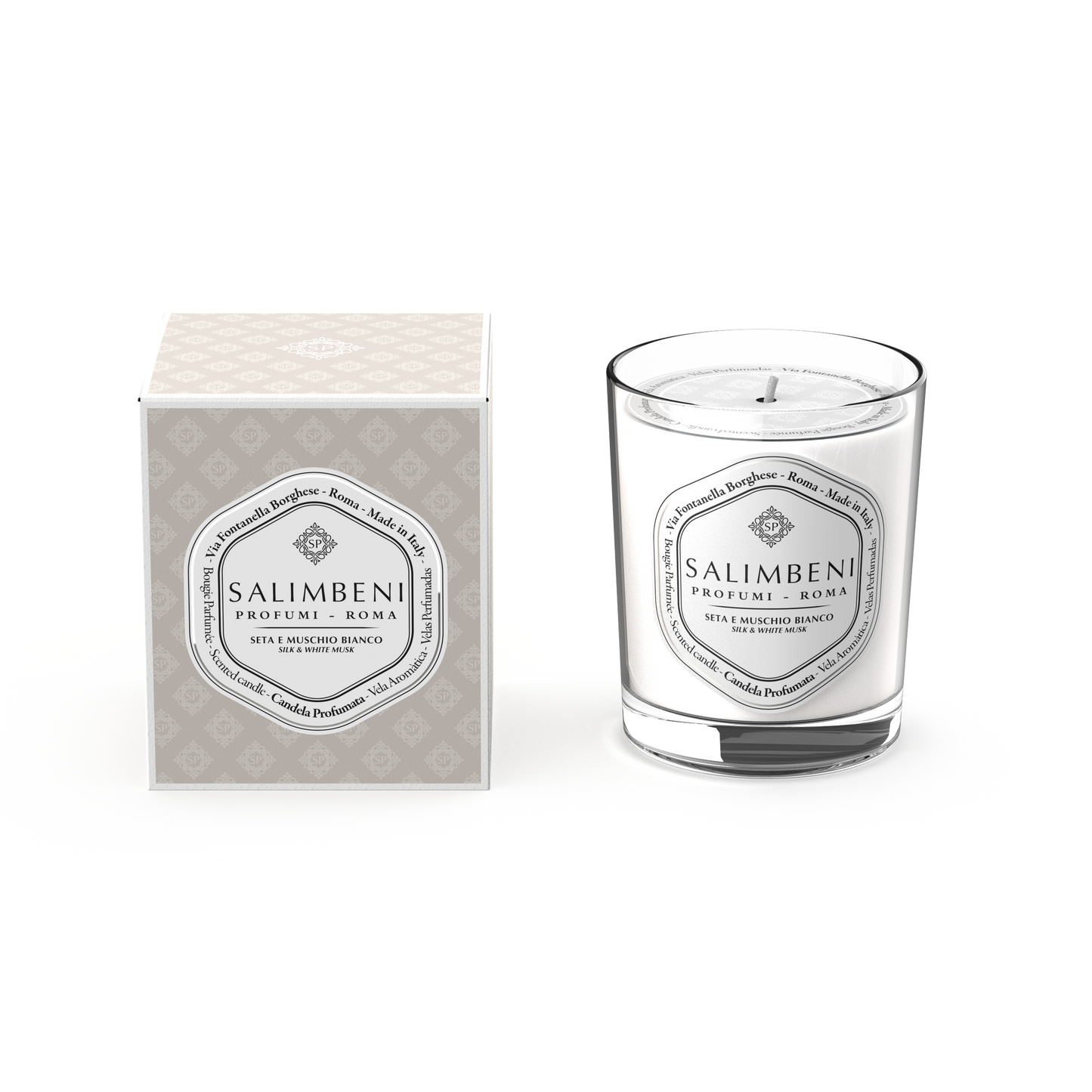 SOIE ET MUSC BLANC - BOUGIE
