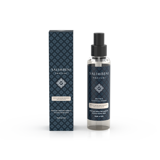 HUISPARFUM SPRAY 150ML - ZIJDE EN WITTE MUSKUS