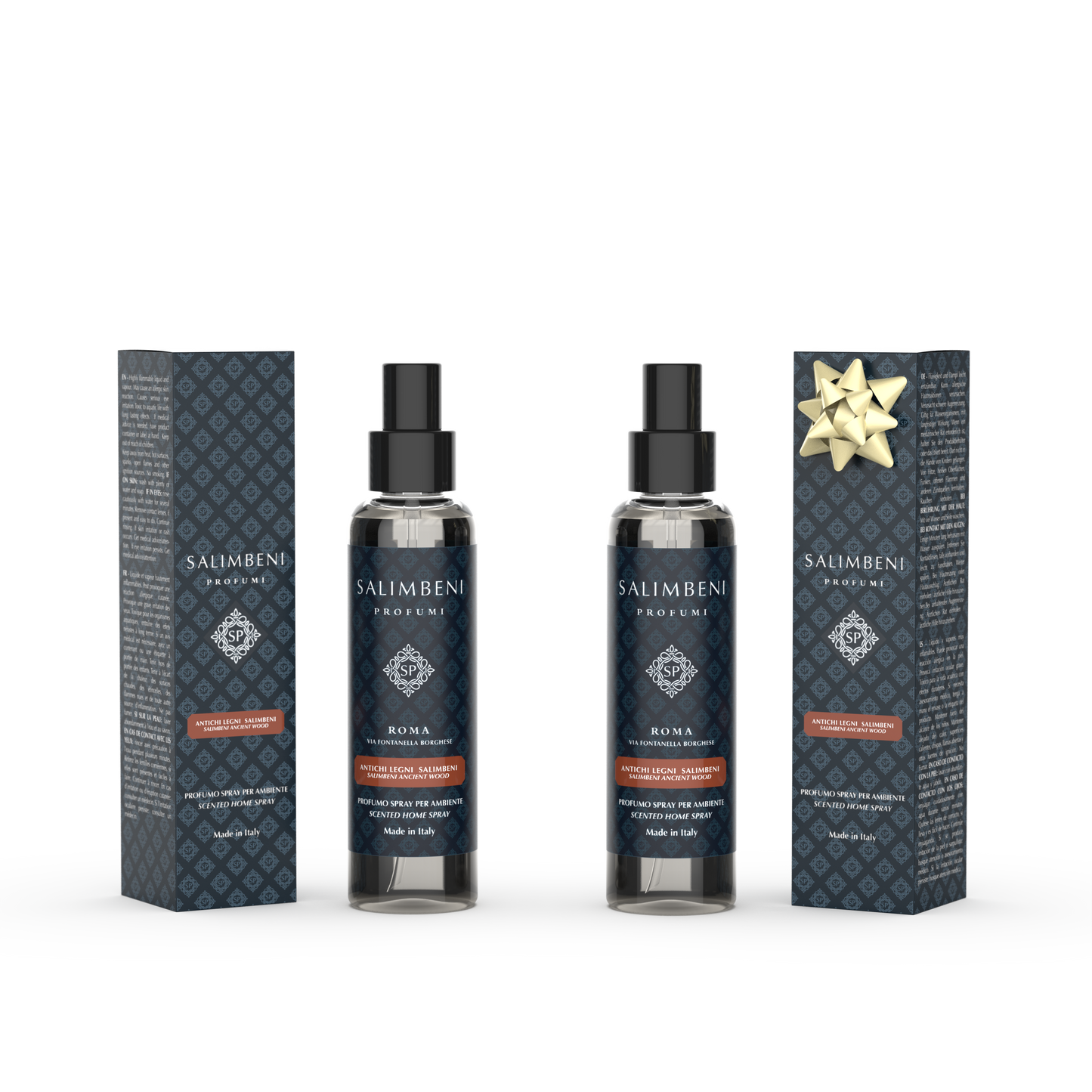Vaporisateur d'Intérieur 150 ml Bois Anciens Salimbeni + Vaporisateur d'Intérieur 150 ml (FRAGRANCE DE VOTRE CHOIX)
