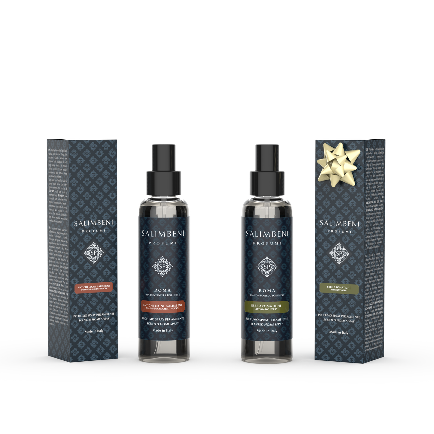 Vaporisateur d'Intérieur 150 ml Bois Anciens Salimbeni + Vaporisateur d'Intérieur 150 ml (FRAGRANCE DE VOTRE CHOIX)