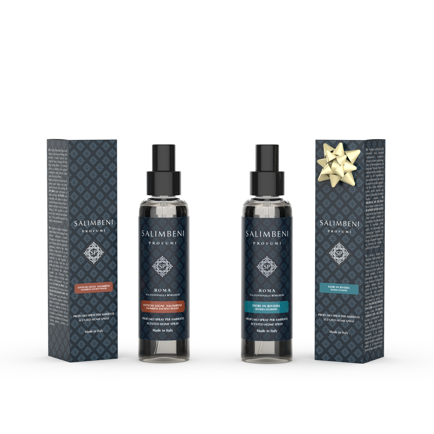 Vaporisateur d'Intérieur 150 ml Bois Anciens Salimbeni + Vaporisateur d'Intérieur 150 ml (FRAGRANCE DE VOTRE CHOIX)