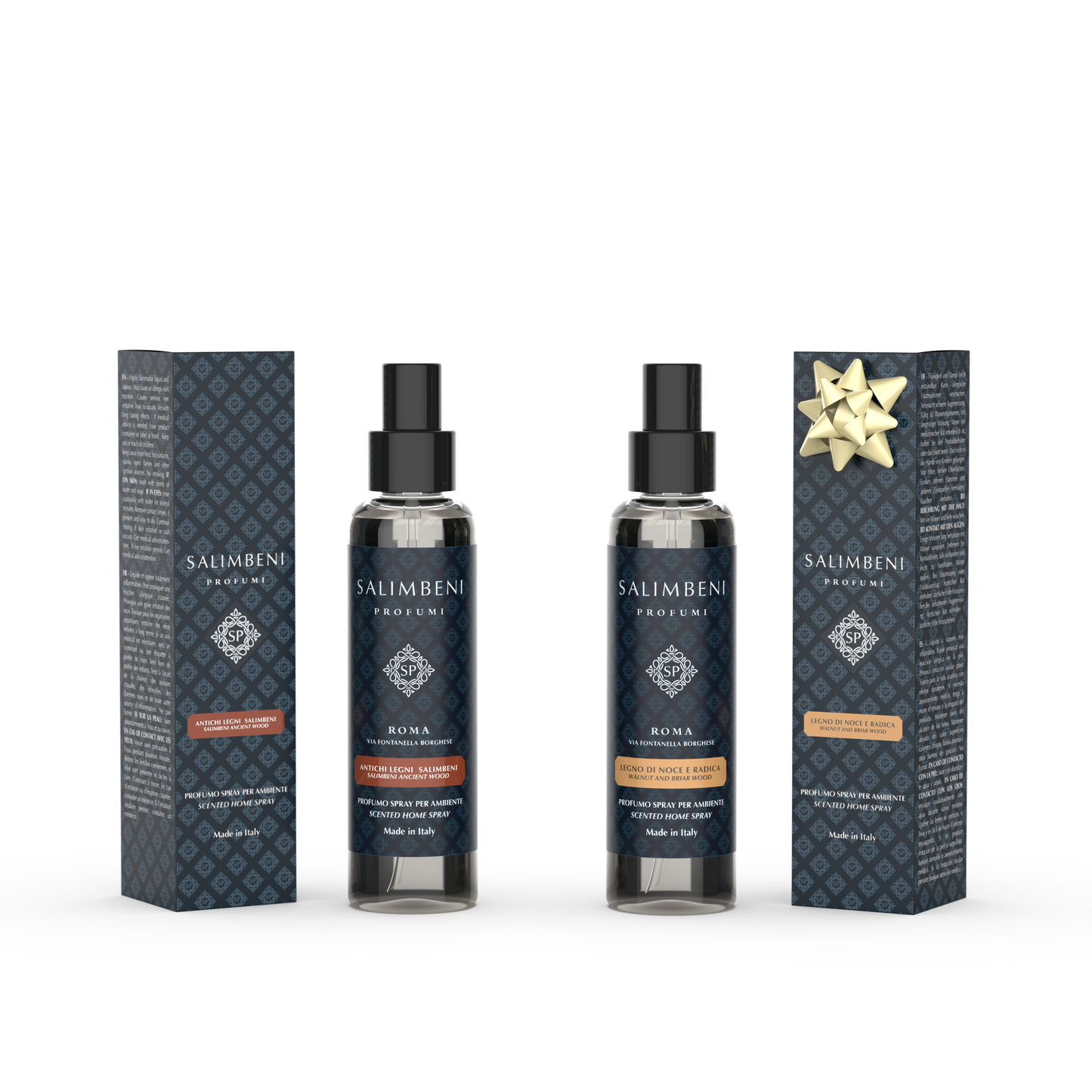 Vaporisateur d'Intérieur 150 ml Bois Anciens Salimbeni + Vaporisateur d'Intérieur 150 ml (FRAGRANCE DE VOTRE CHOIX)