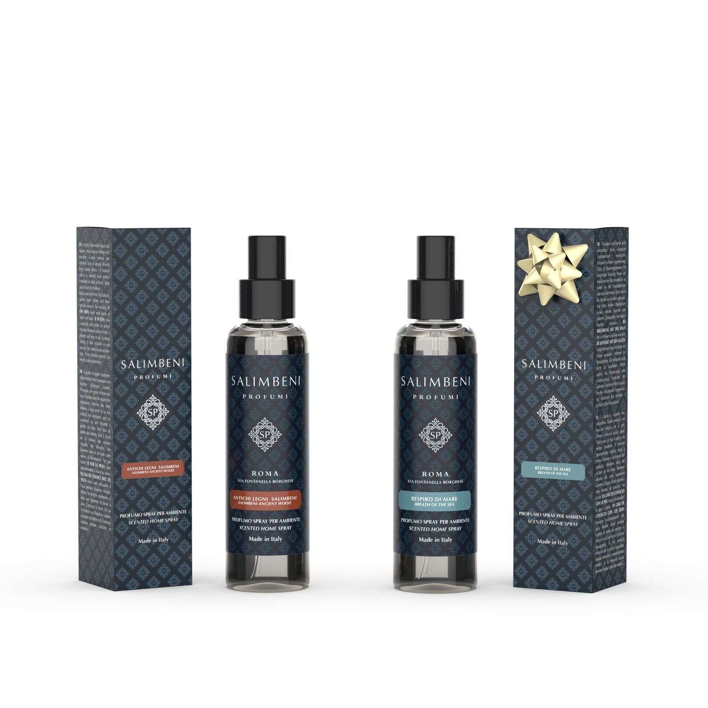 Vaporisateur d'Intérieur 150 ml Bois Anciens Salimbeni + Vaporisateur d'Intérieur 150 ml (FRAGRANCE DE VOTRE CHOIX)